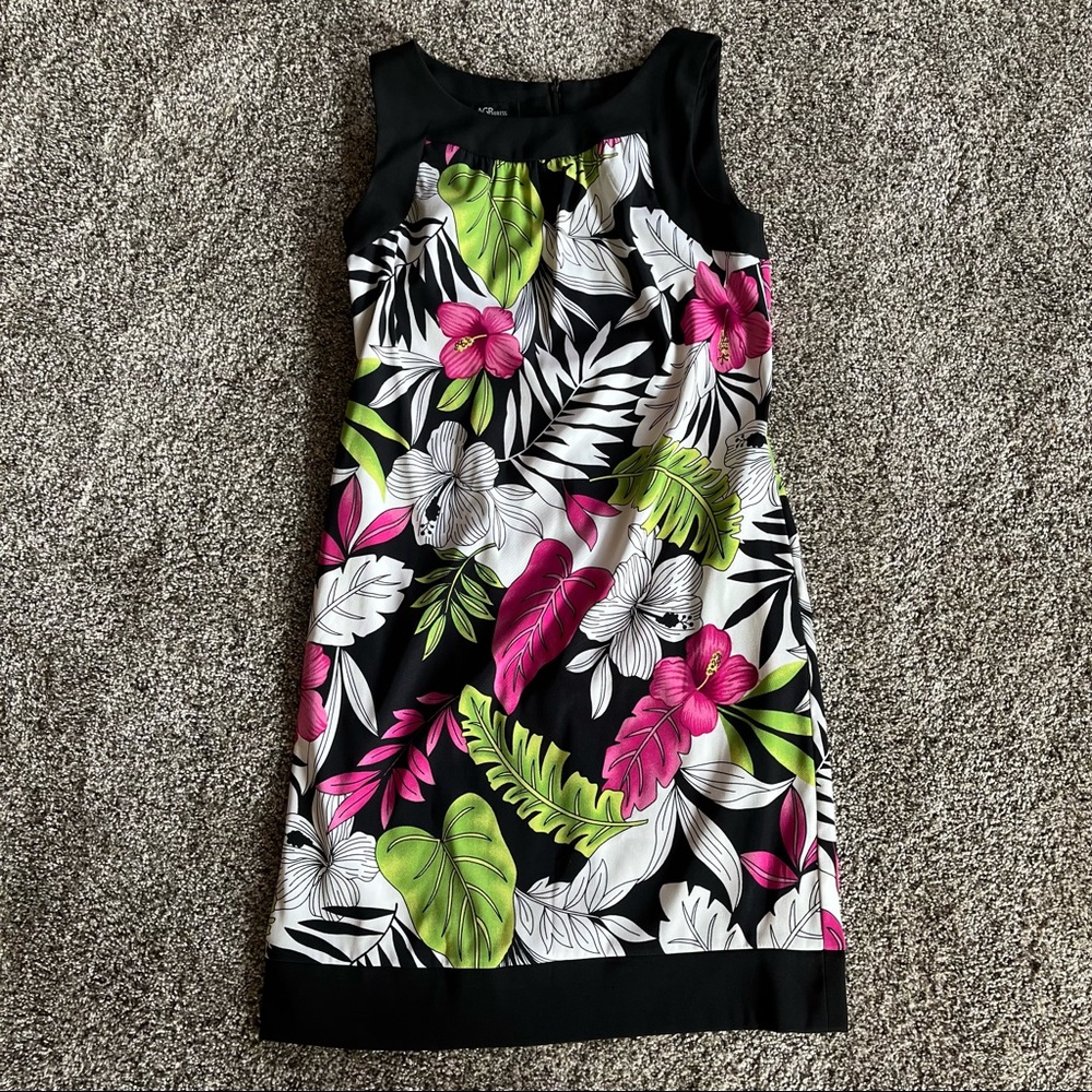 ABG Floral Sheath Dress/size 6